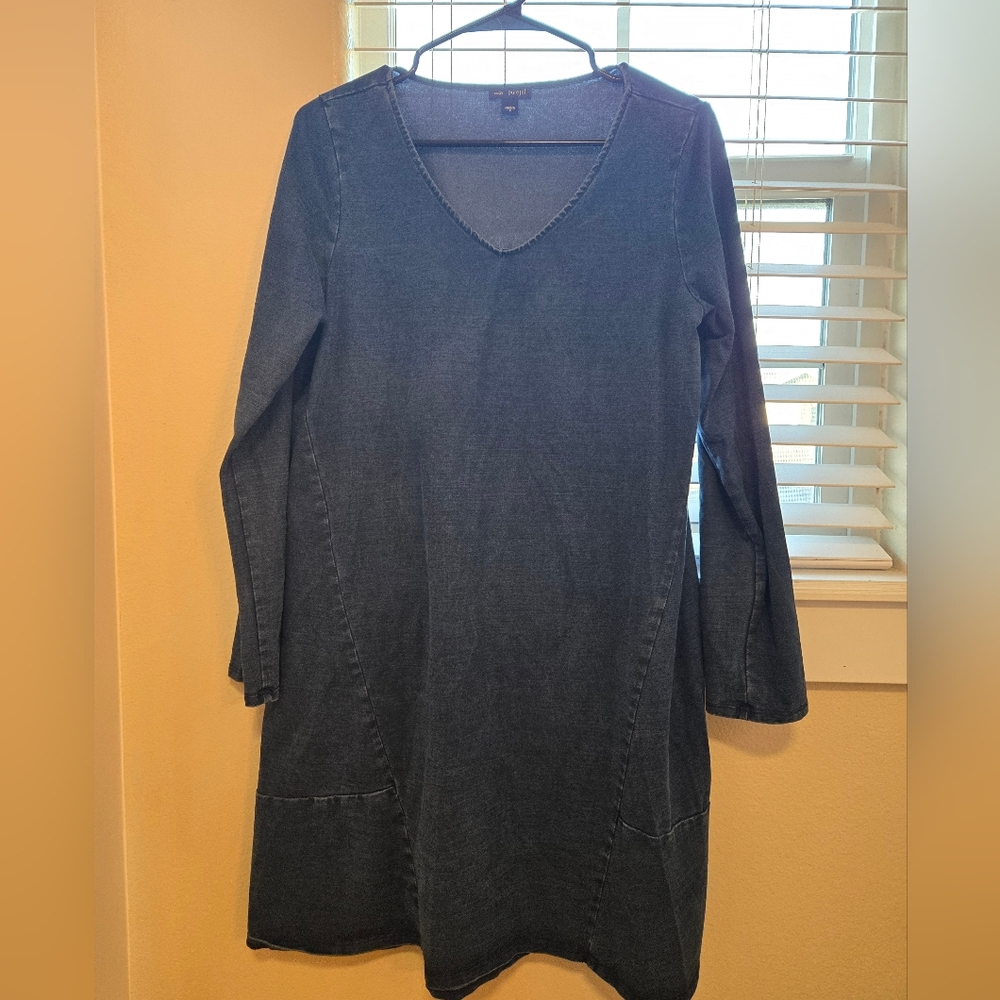J Jill denim dress super soft blend